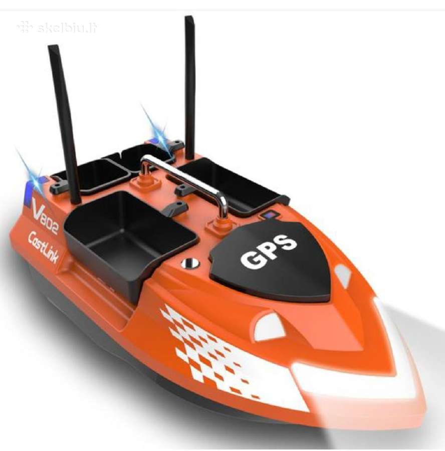 Pašarų/masalų gabenimo laivelis Flytec V802 Pro - nuotraukos Nr. 4