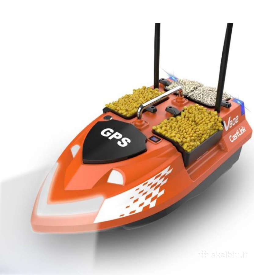 Pašarų/masalų gabenimo laivelis Flytec V802 Pro - nuotraukos Nr. 5