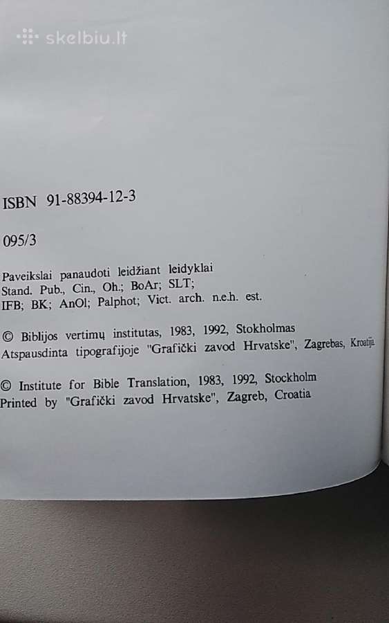 "Biblija vaikams" 1992 metai - nuotraukos Nr. 26