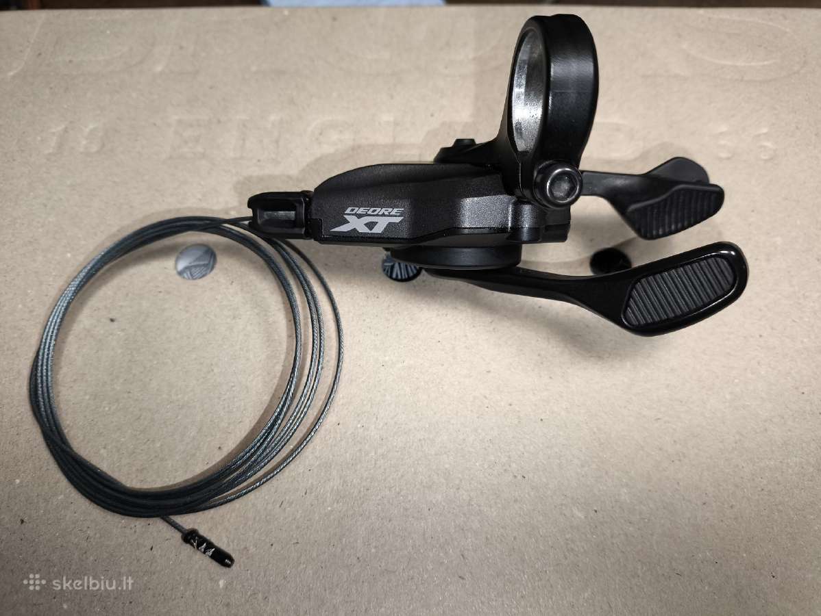Perjungimo rankenėlė Deore XT 12s. Clamp - nuotraukos Nr. 2
