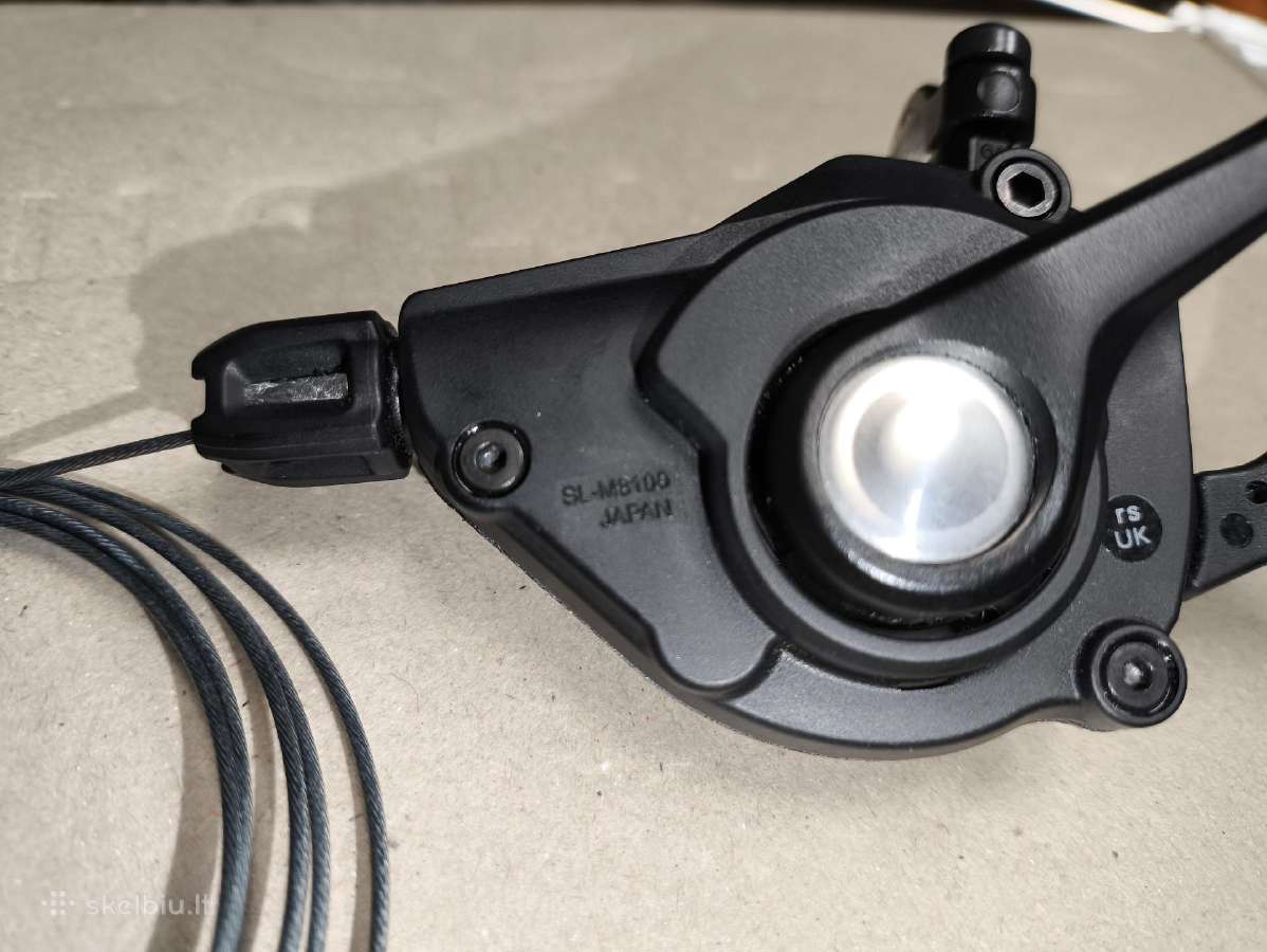 Perjungimo rankenėlė Deore XT 12s. Clamp - nuotraukos Nr. 7