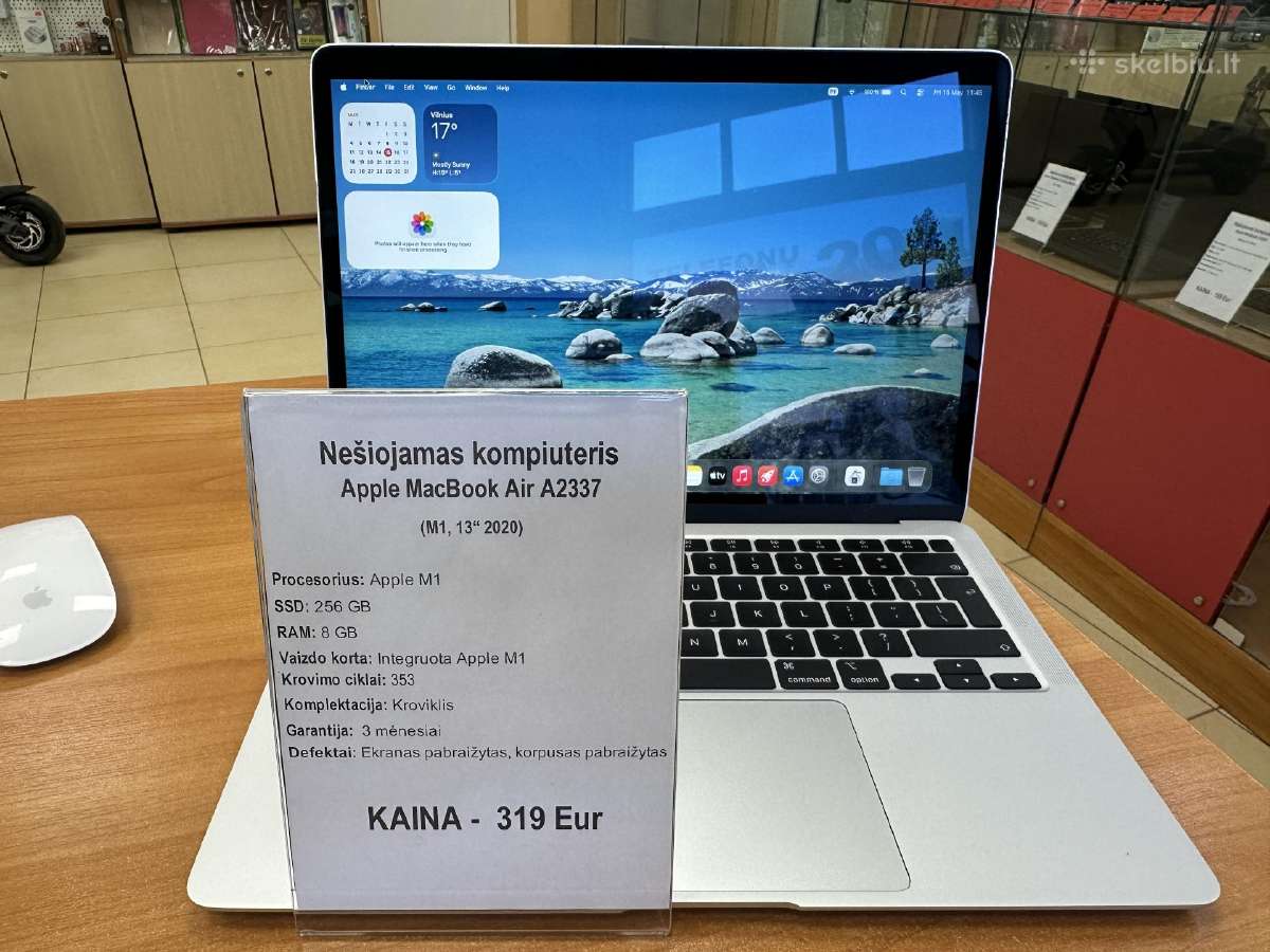 MacBook Air 13 2020 8/256/cycle 353