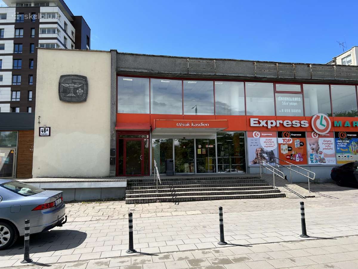 Išnuomojamos 40m2 komercinės paskirties patalpos