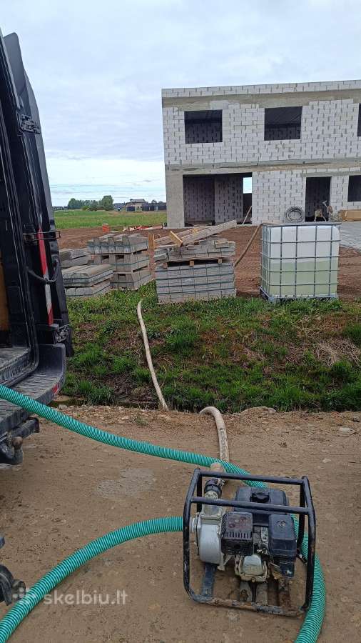 Vandens talpos,ibc konteineriai