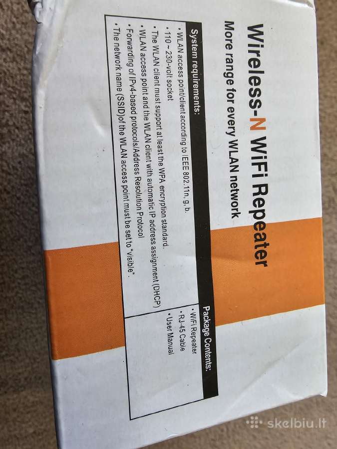 WiFi repeater - nuotraukos Nr. 2