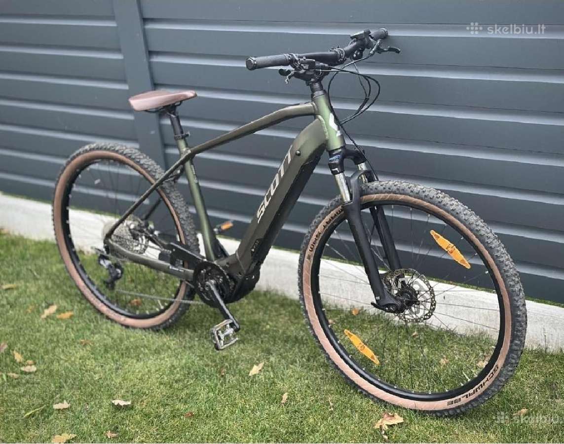 Scott elektinis, 29" ratai, 625 baterija, L dydis.