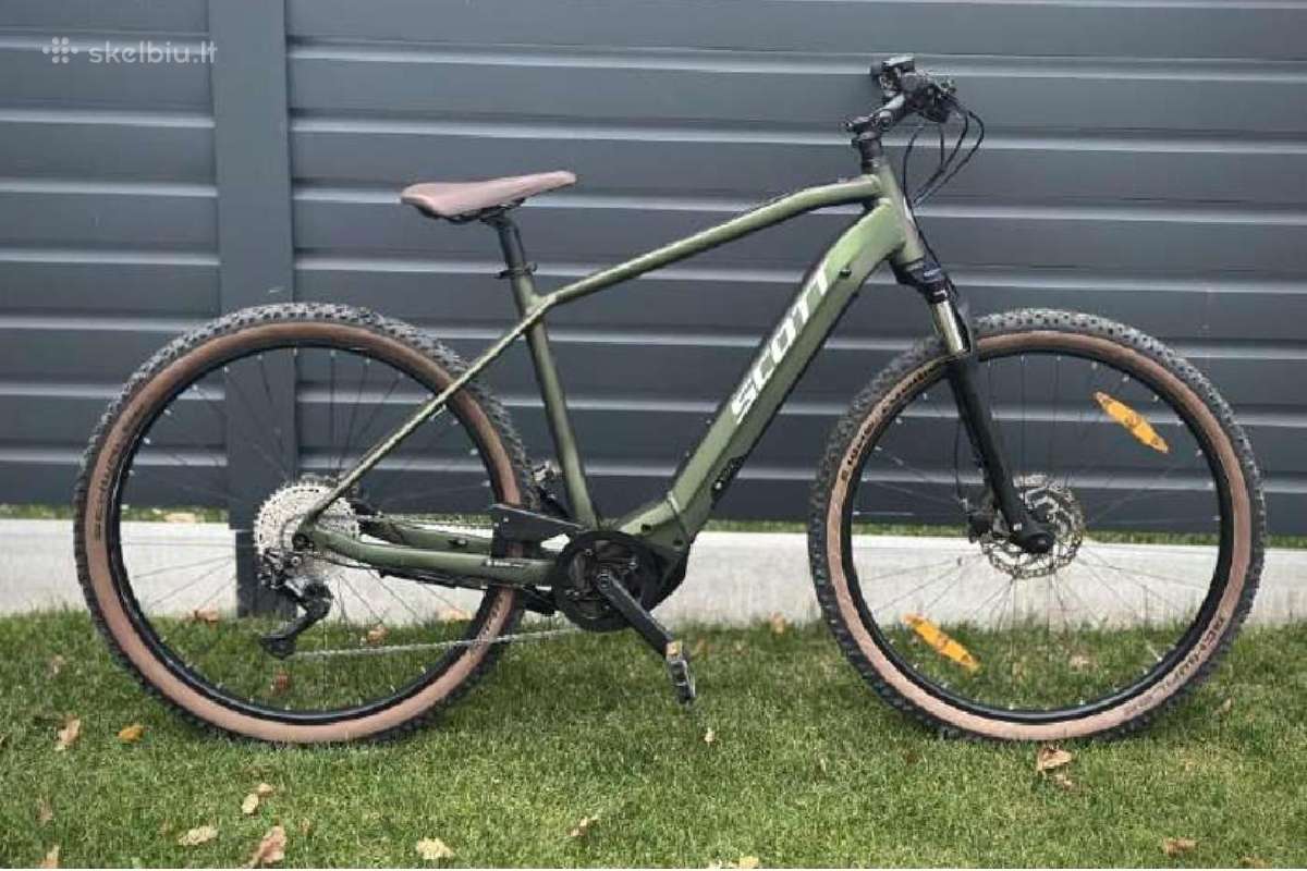 Scott elektinis, 29" ratai, 625 baterija, L dydis. - nuotraukos Nr. 3