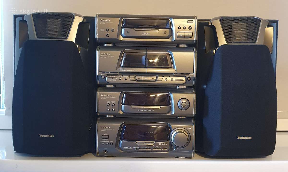 Technics Sa-eh500 muzikinis centras. - nuotraukos Nr. 2