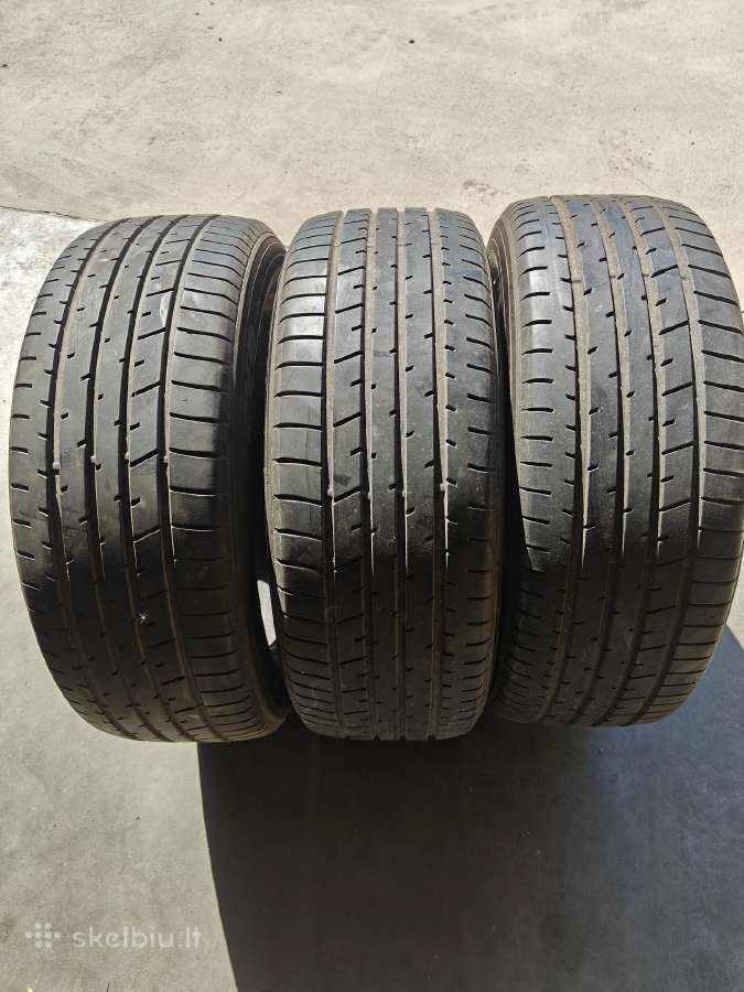 Toyo R19 225 55, 6mm 3vnt. Už 50eu