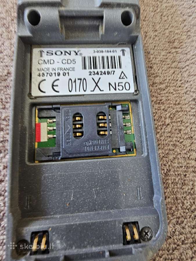 Sony,ericsson vintažiniai telefonai - nuotraukos Nr. 6