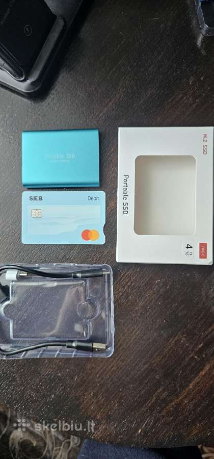 SSD 4 TB ! išorinis standusis diskas