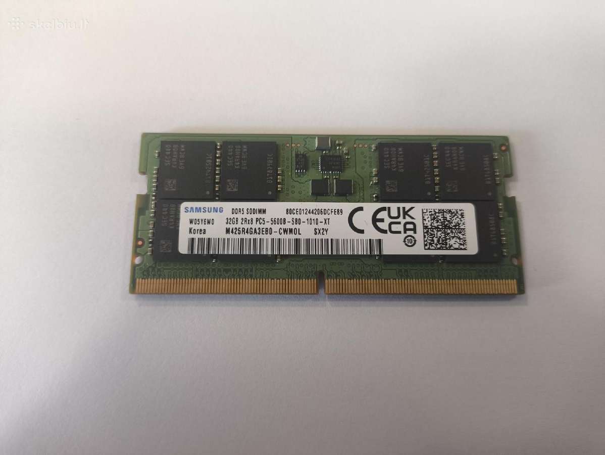 1*32gb Ddr5 Samsung 5600mhz