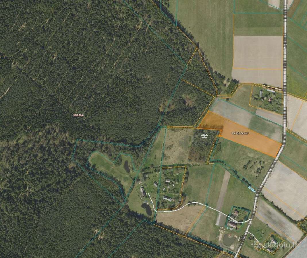 Parduodamas 1,50 ha sklypas, Skomantai