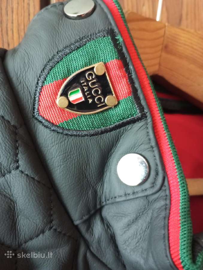 Gucci nauja natūralios odos striuke