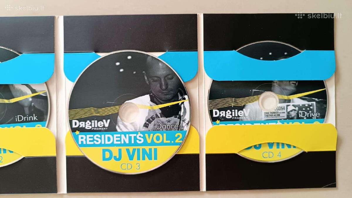 Klubinė muzika original CD Degilev Dj Vini - nuotraukos Nr. 6