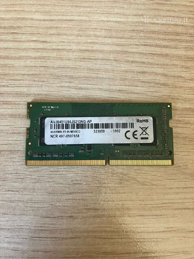 Ncr Ddr4 sodimm 4gb 2133mhz RAM