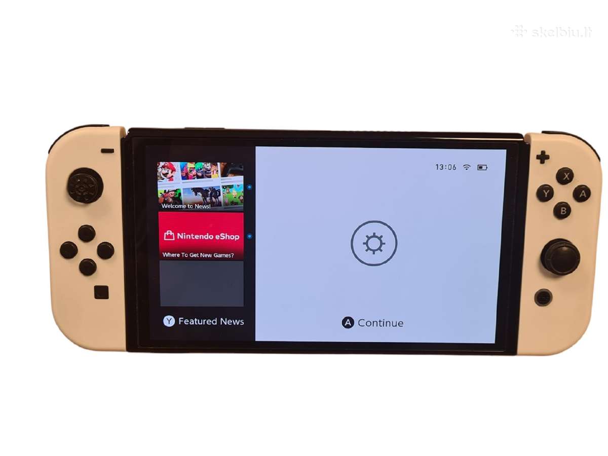 Nintendo Switch Oled + 3 mėn. garantija - nuotraukos Nr. 5