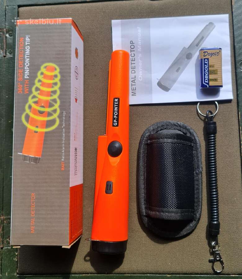 Pinpointeris Metalo ieškotuvas Pinas Gp-pointer