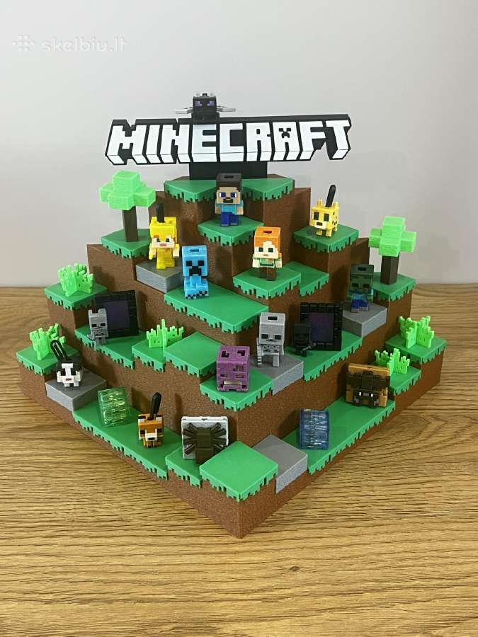Minecraft Kinderjoy stendas