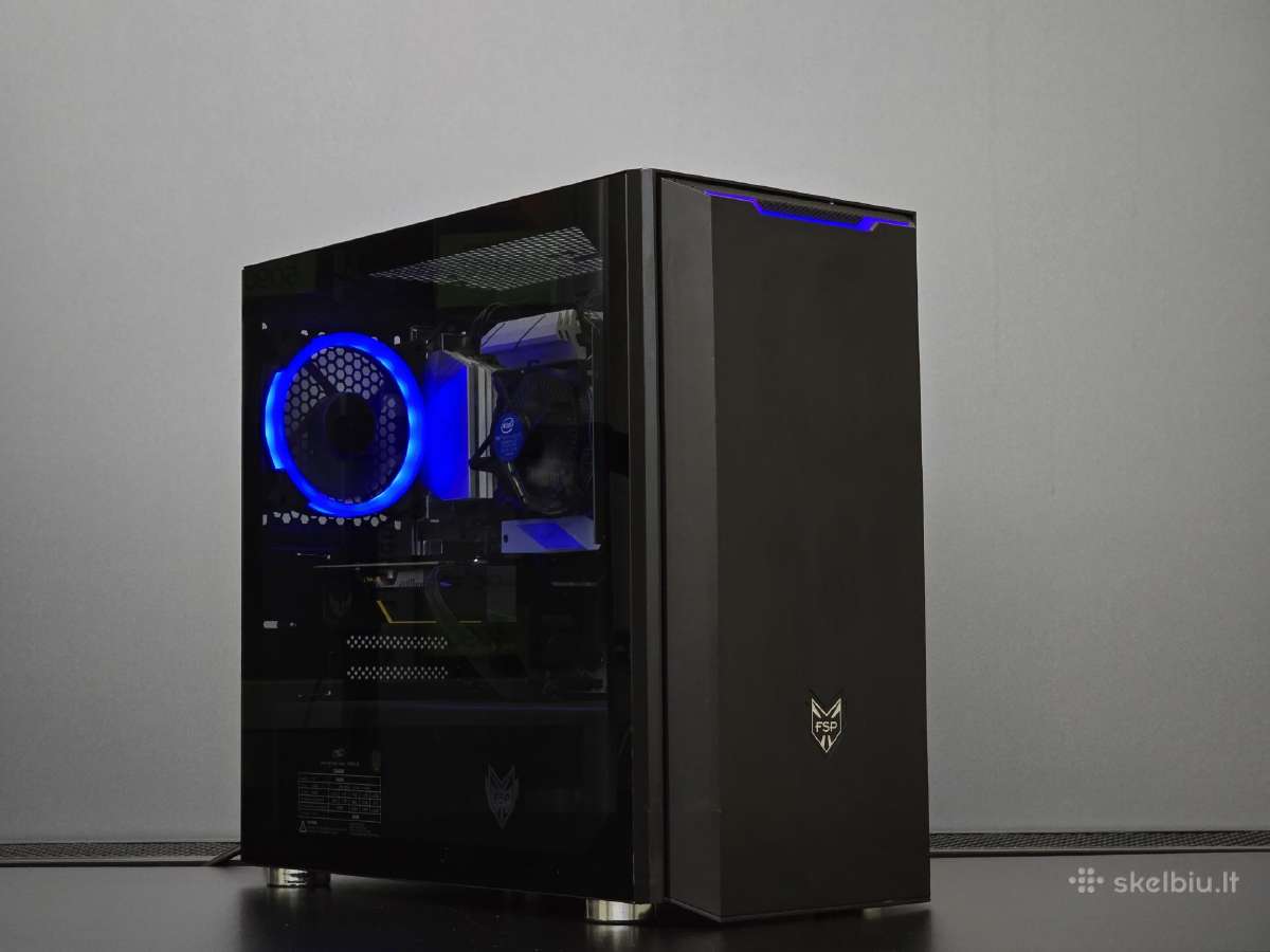 Intei i5 10400f Kompiuteris su Gtx 1660 Super