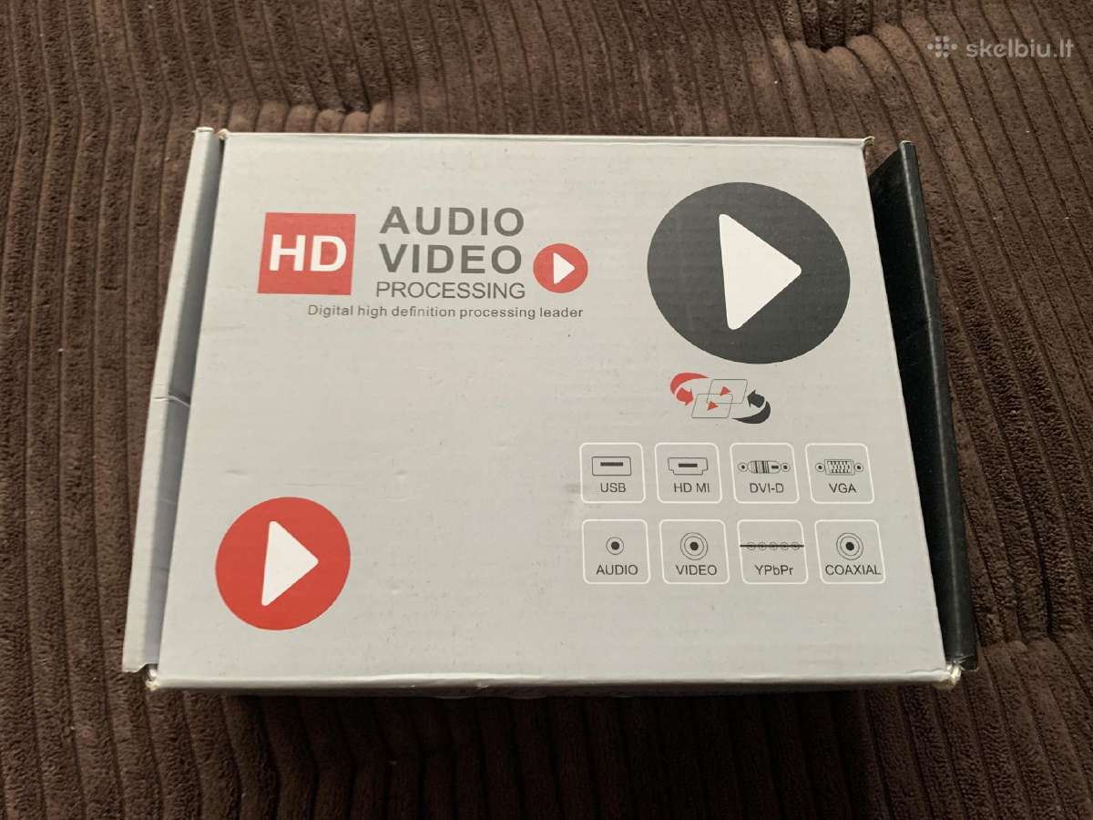 Audio HD video processing