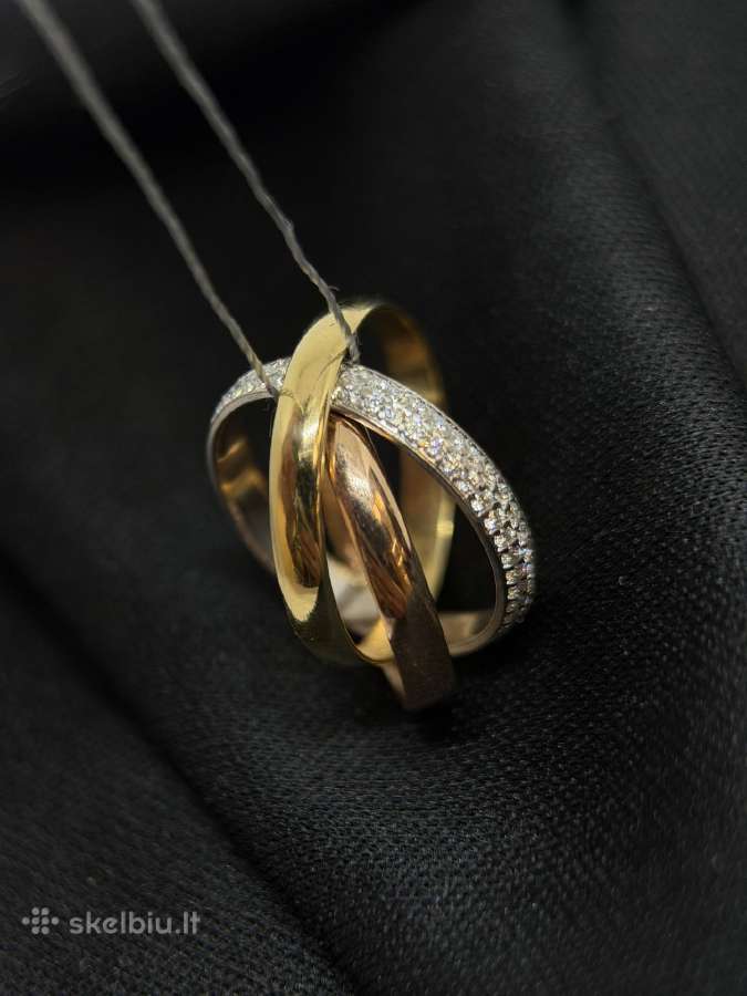 Cartier auksinis žiedas - nuotraukos Nr. 2