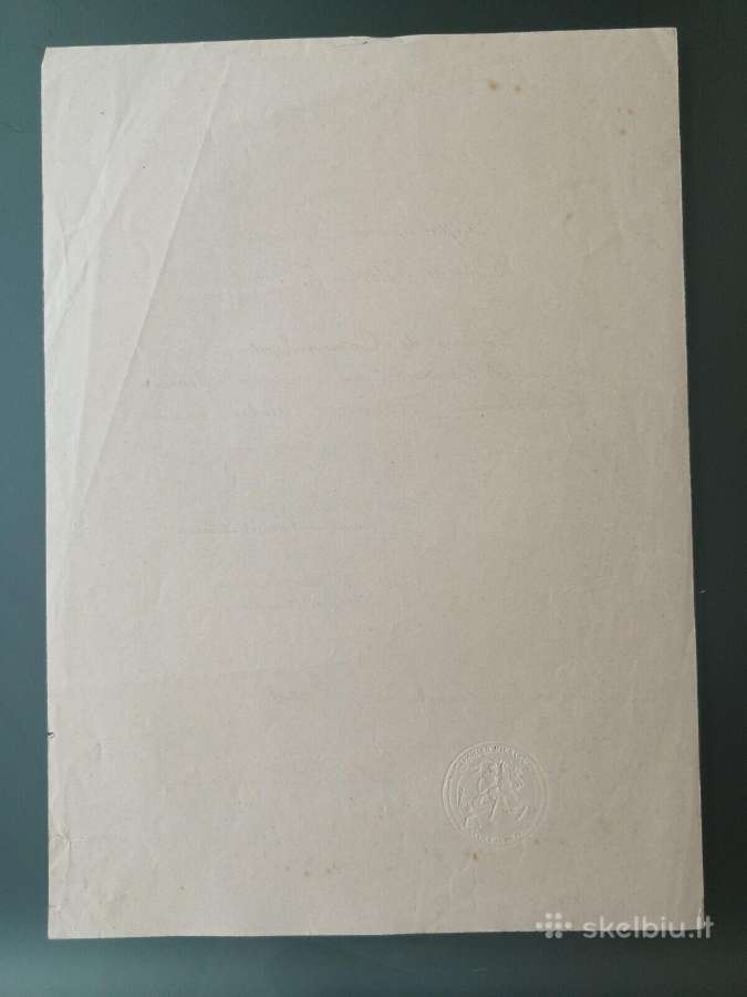 Pranc. pulk. Vytauto ordino lapo orig. vertimas - nuotraukos Nr. 3