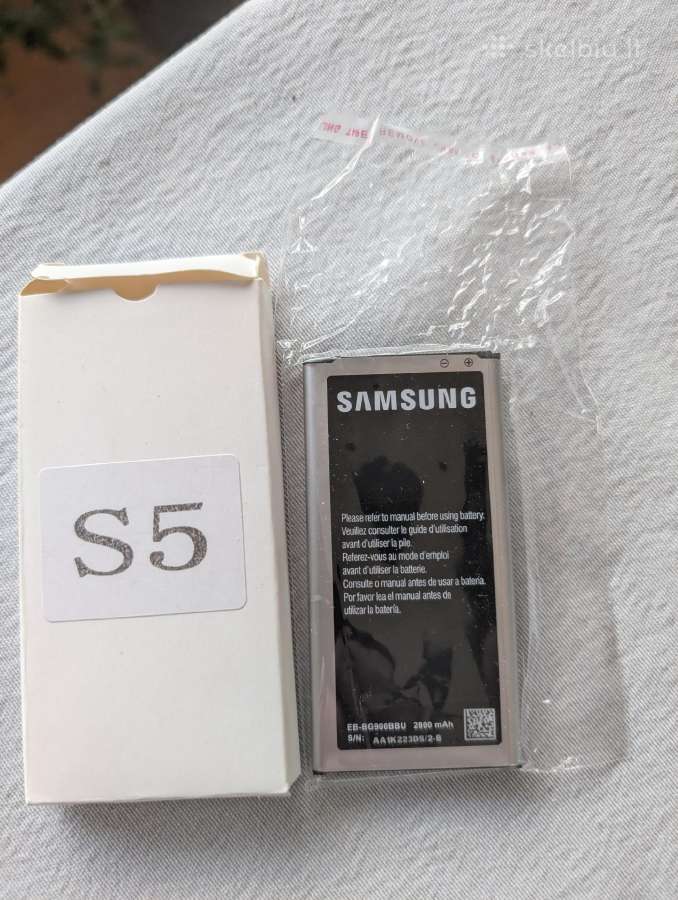 Nauja Samsung Galaxy S5 baterija Eb-bg900bbu su Nf - nuotraukos Nr. 3