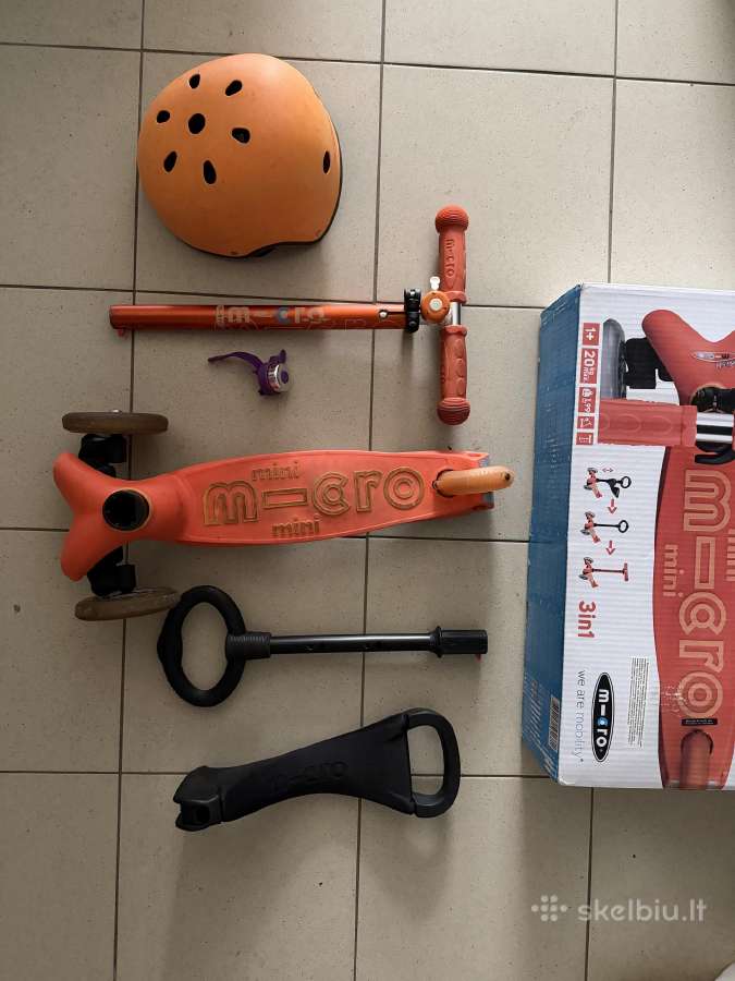 Mikro 3in 1 paspirtukas