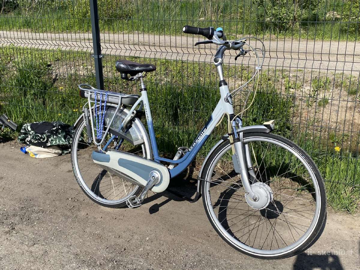 Gazelle orange plus elektrinis dviratis