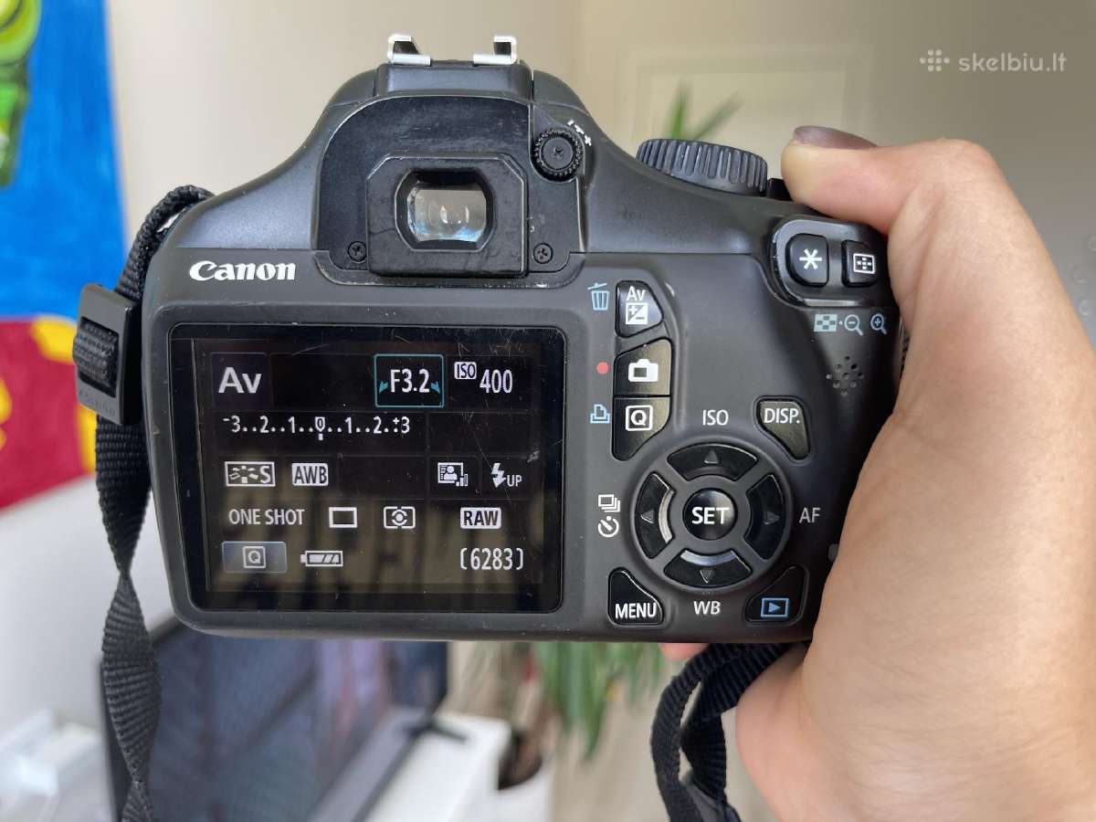 Canon EOS 1100d su objektyvu - nuotraukos Nr. 3