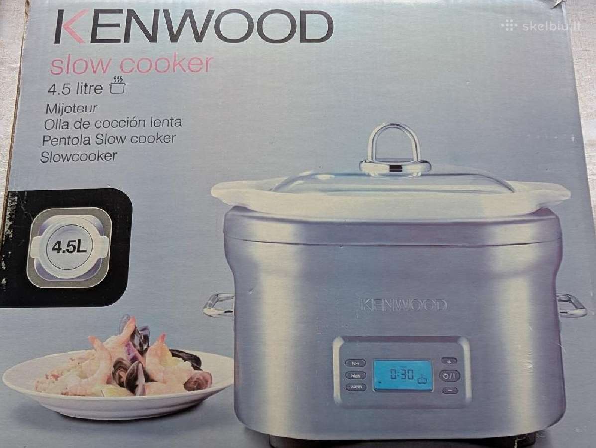Kenwood lėtpuodis slow cooker 4,5 L - nuotraukos Nr. 4