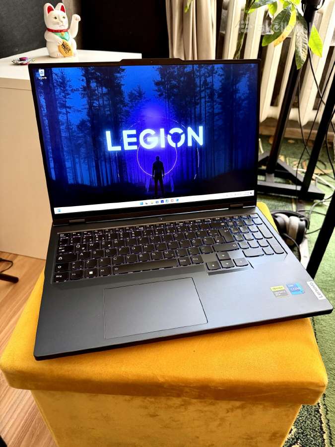 Galingas Legion 5 Pro žaidimų kompiuteris