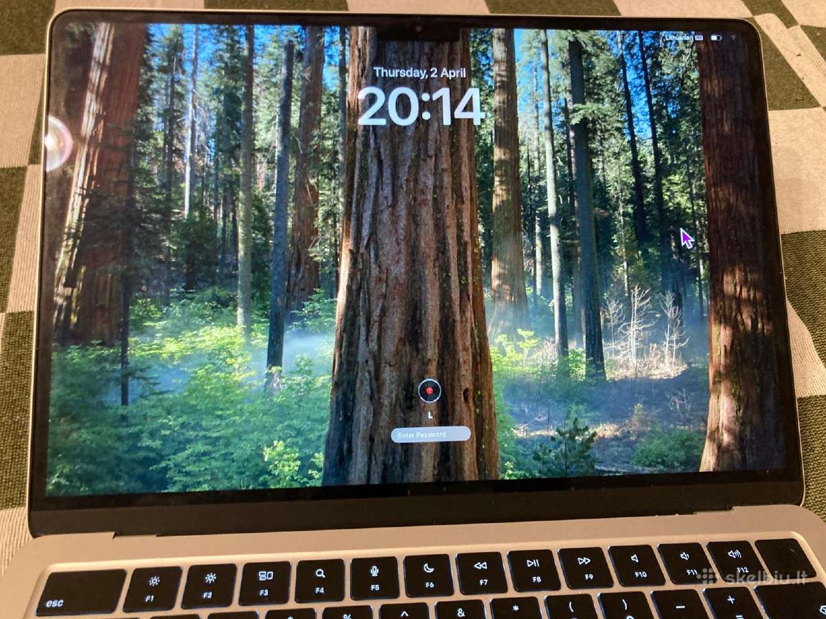 MacBook Air 13, M3, 8gb, 256ssd, 2025 01