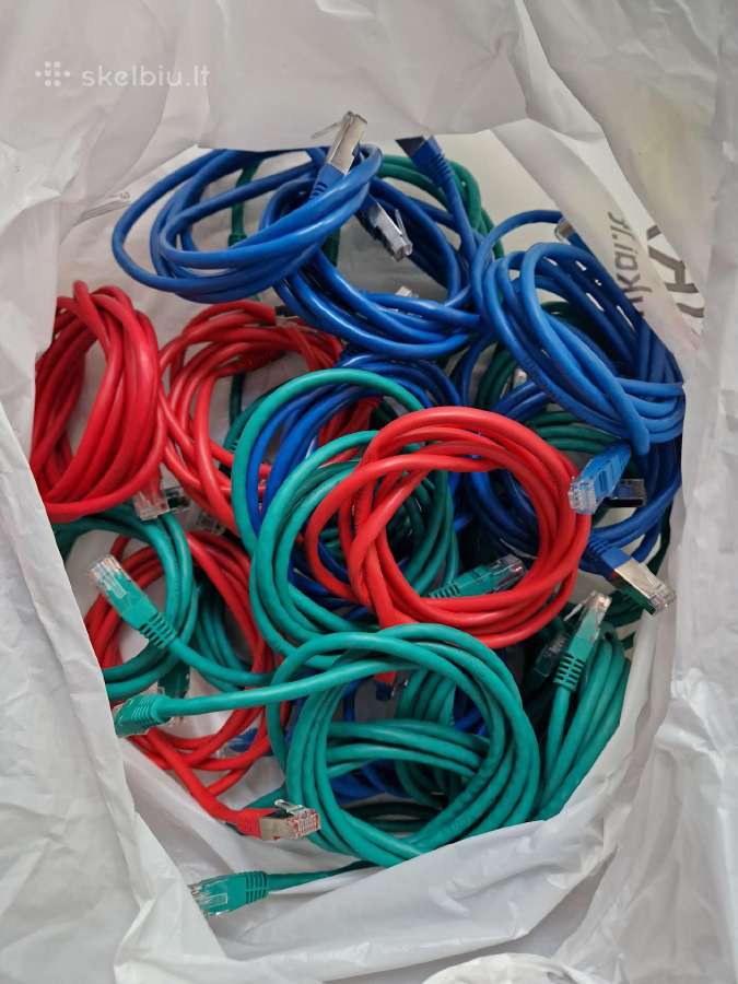 Ethernet laidai cat 5 / 5e /6 - nuotraukos Nr. 2
