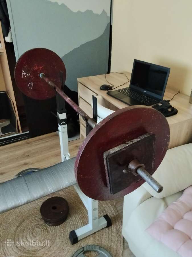 Štangą 70 kg