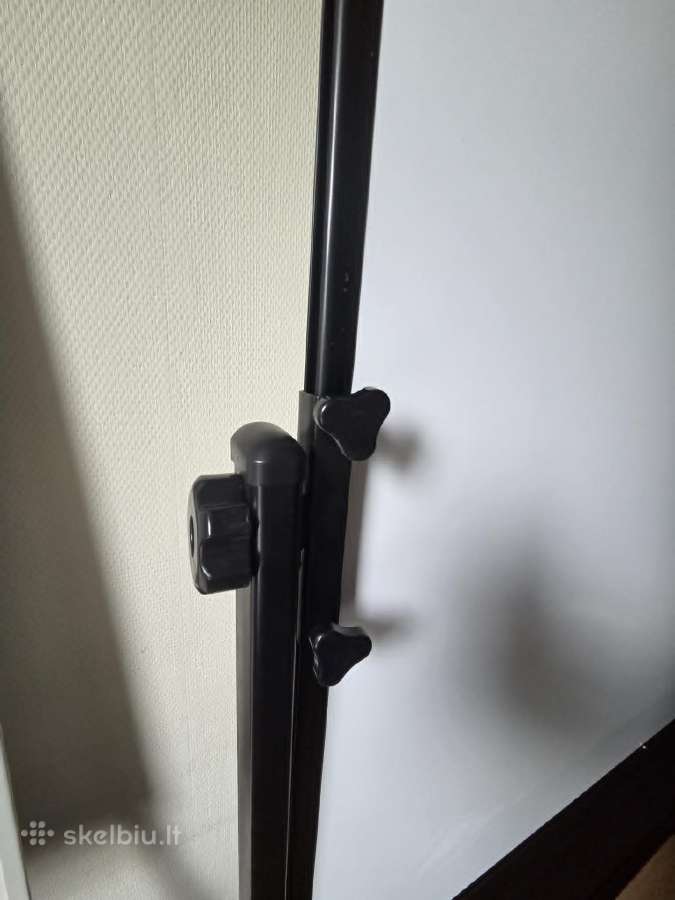 Magnetinė dvipusė balta lenta ant ratų - nuotraukos Nr. 4