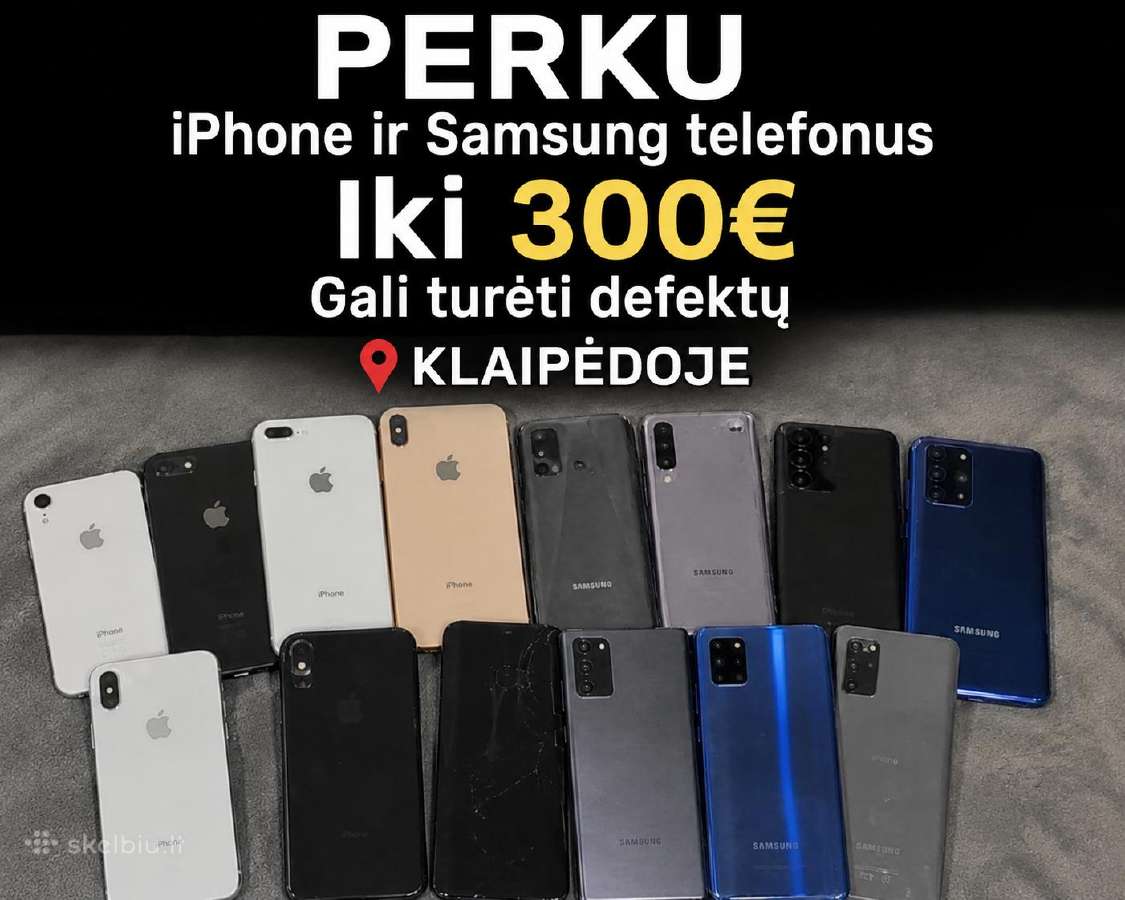 Nupirkčiau telefona iki 300€