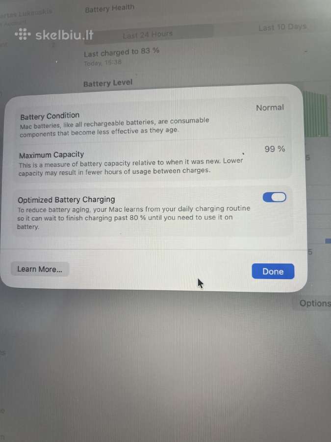 Apple MacBook Pro 14 (M2 Pro) 16gb 512gb - nuotraukos Nr. 2