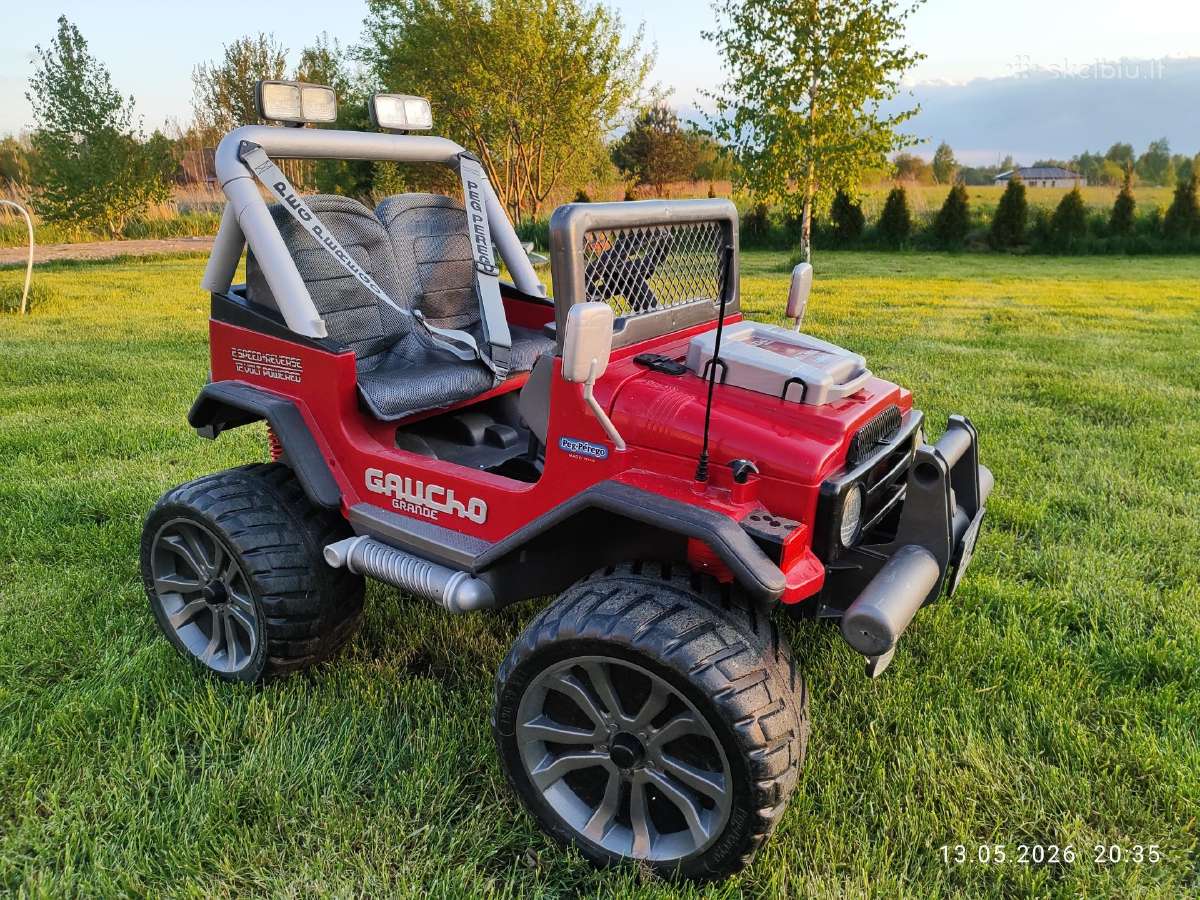 Vaikiskas elektrinis Automobilis Peg-perego
