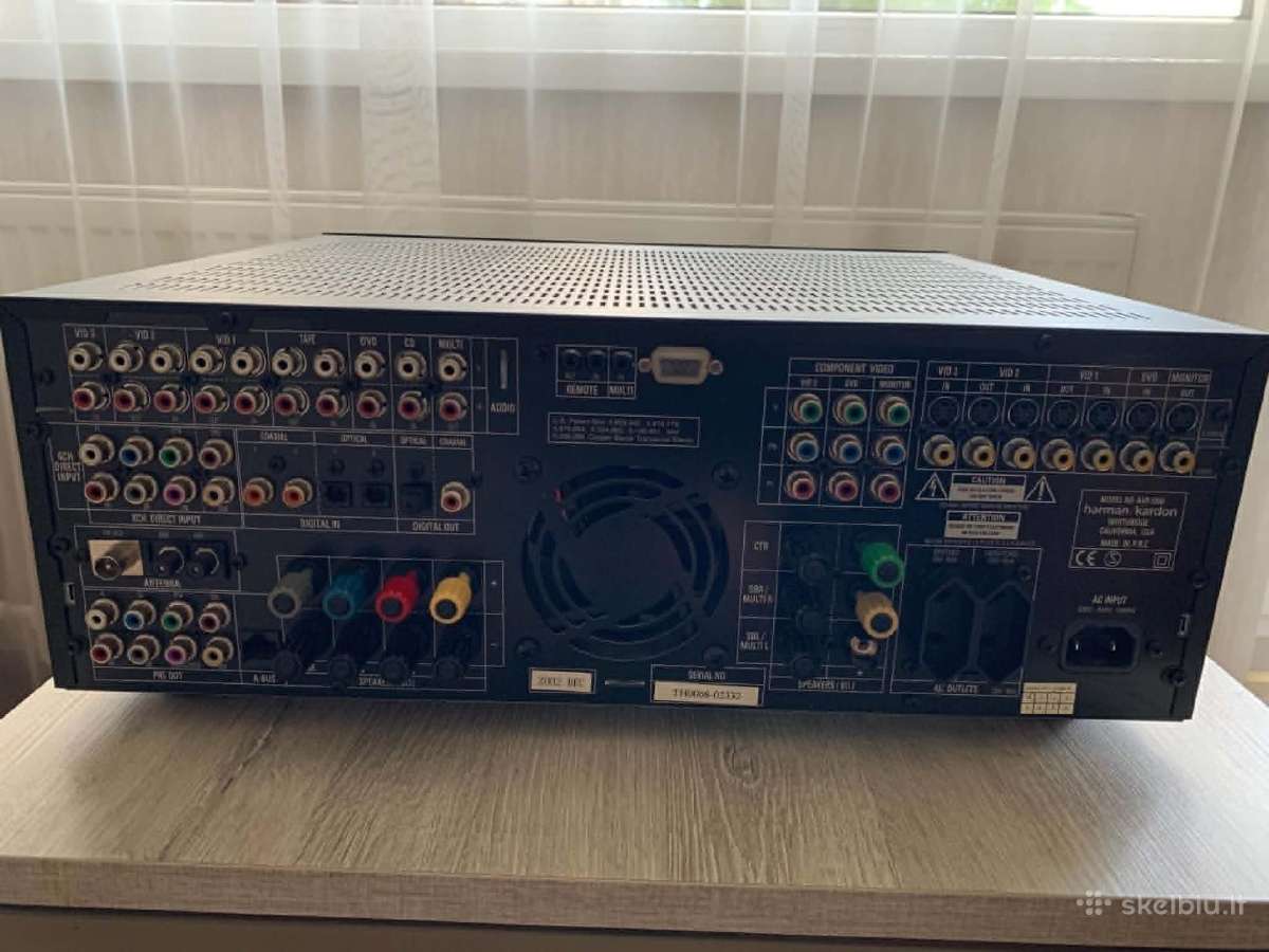 Harman/kardon Avr 5550 - nuotraukos Nr. 4