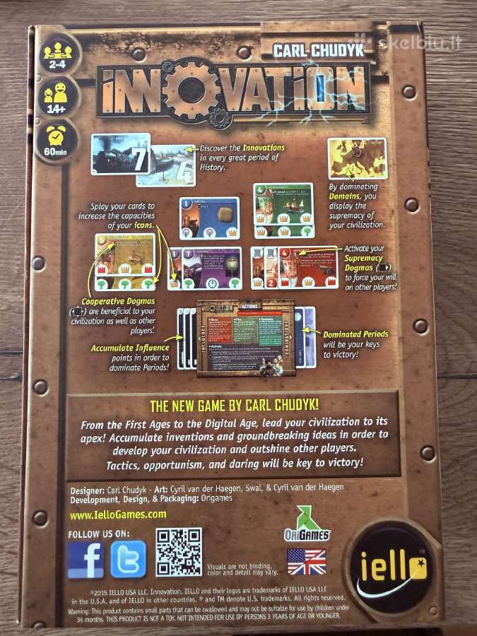 Innovation stalo žaidimas - nuotraukos Nr. 2