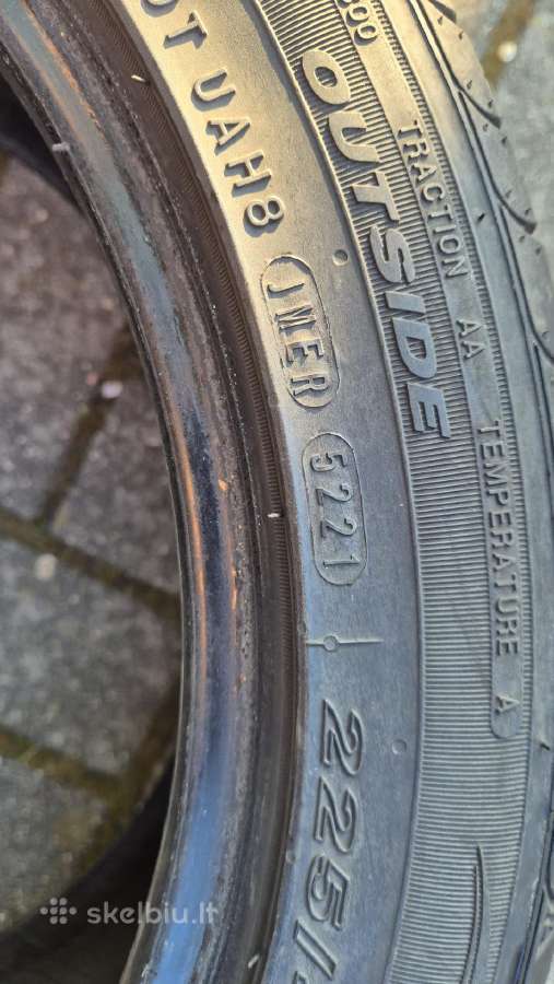 Vasarinės 225/45 R17 Nexen ir Kleber - nuotraukos Nr. 5