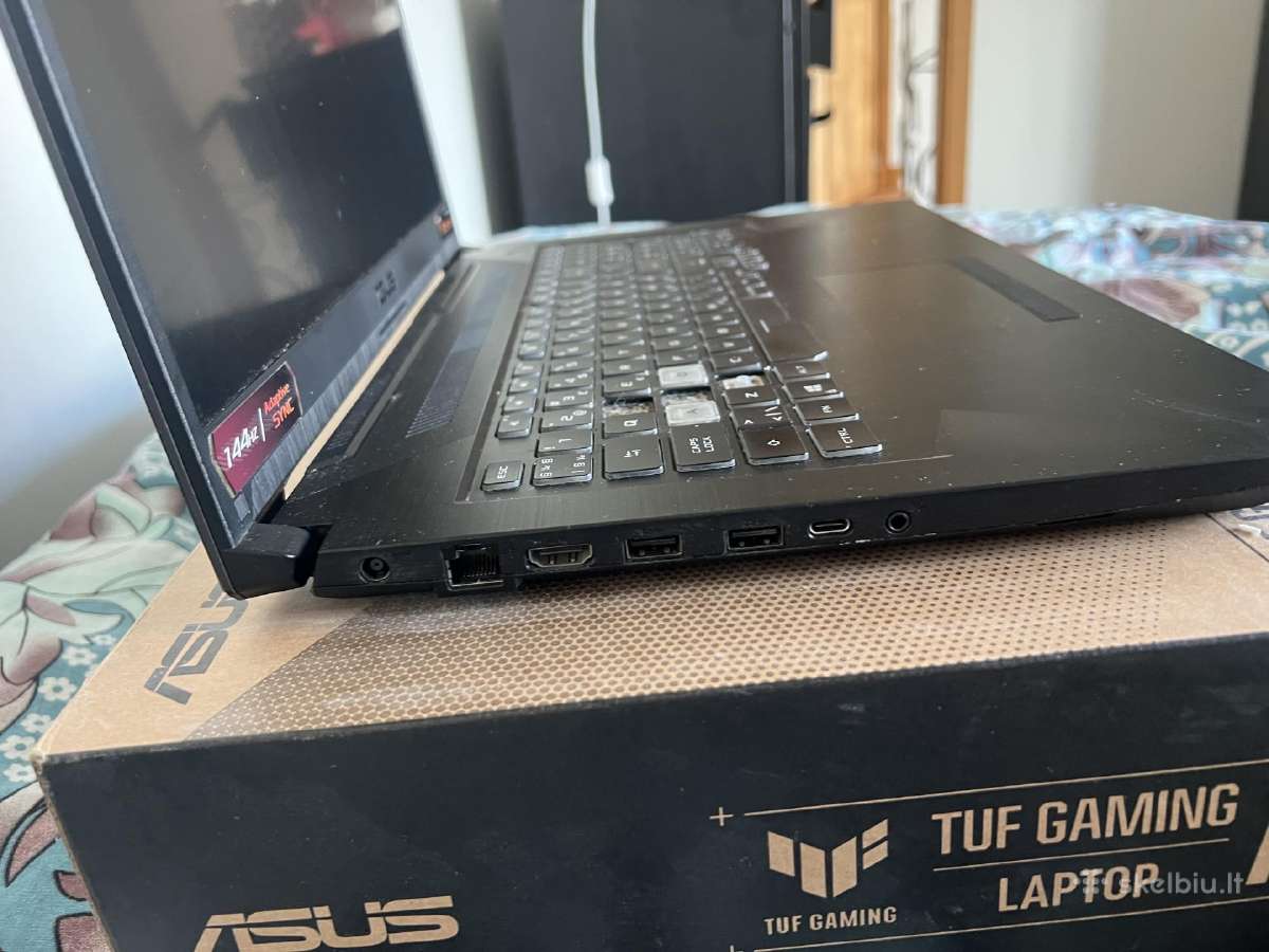 Asus Tuf gaming laptop A17 - nuotraukos Nr. 5