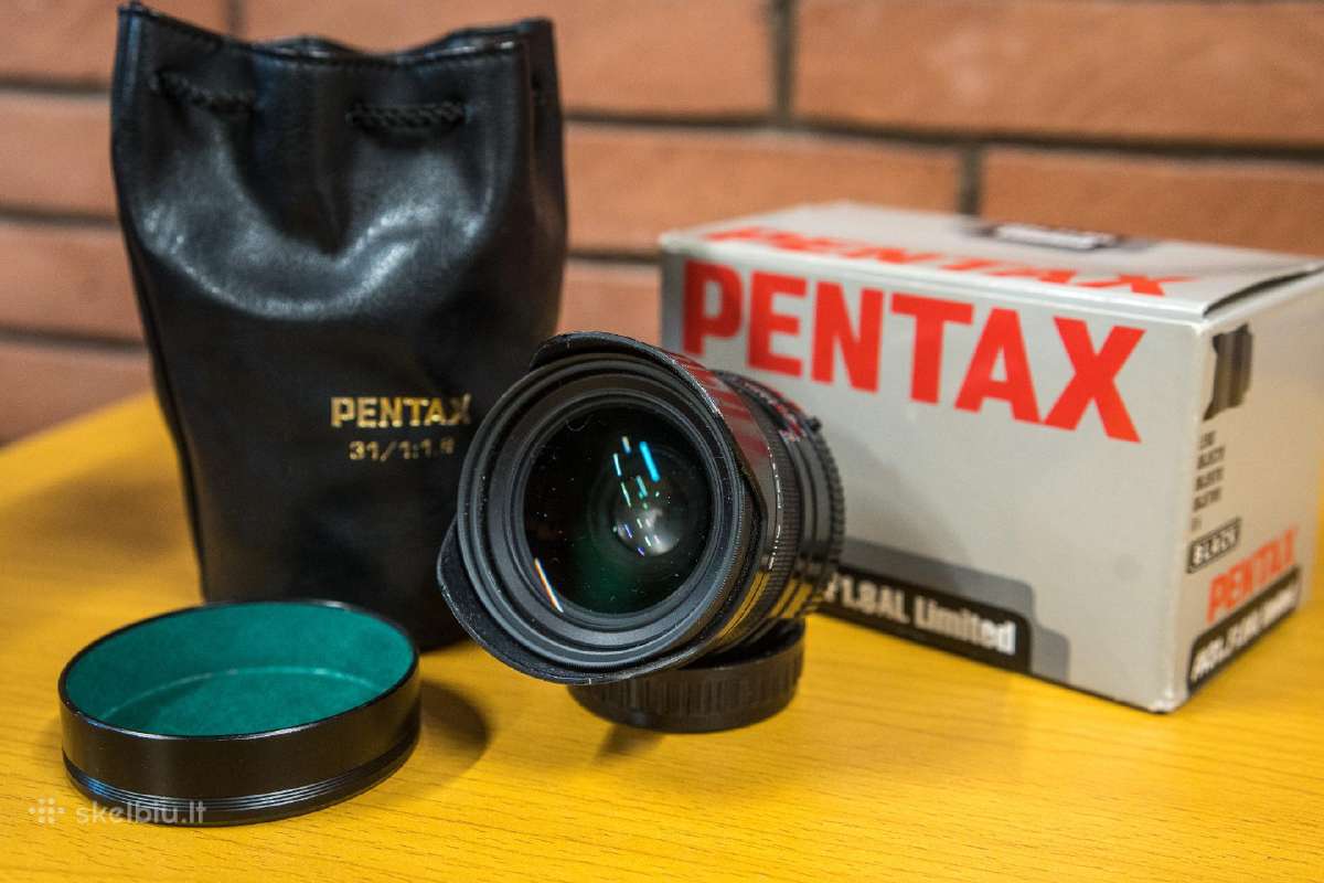 Pentax Fa Limited objektyvai