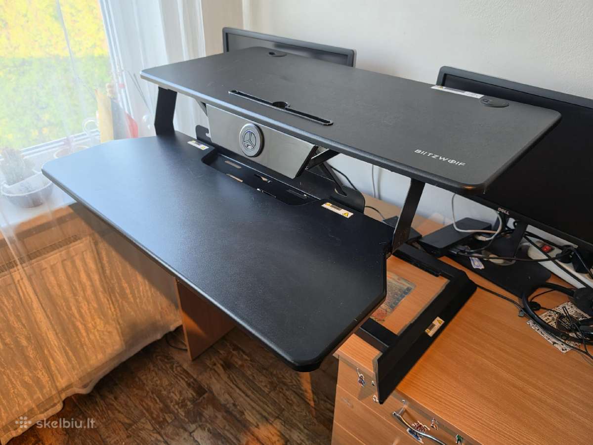Elektrinis kilnojamas kompiuterio stalviršis / sta