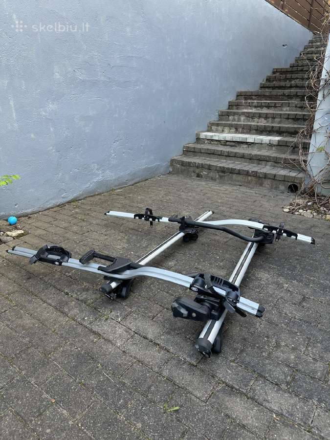 Thule Stogo Skersiniai su dviraciu laikikliais