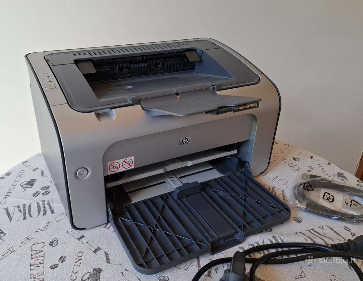 Hp Laserjet P1006 spausdintuvas - nuotraukos Nr. 2