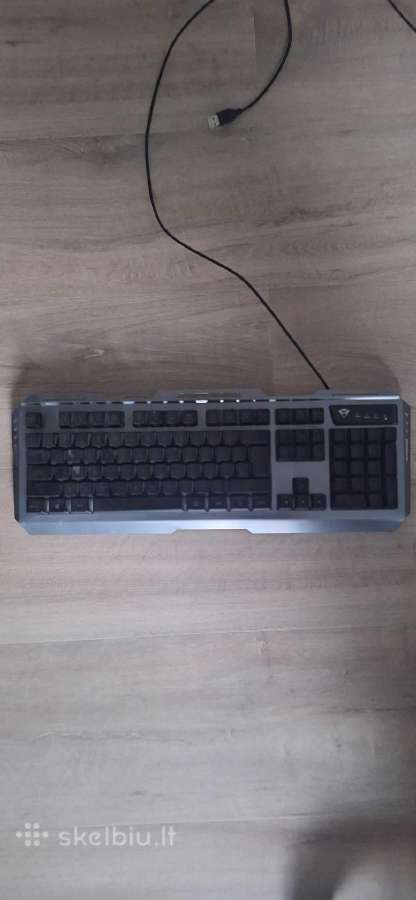 Žaidimų klaviatūra Trust Gxt