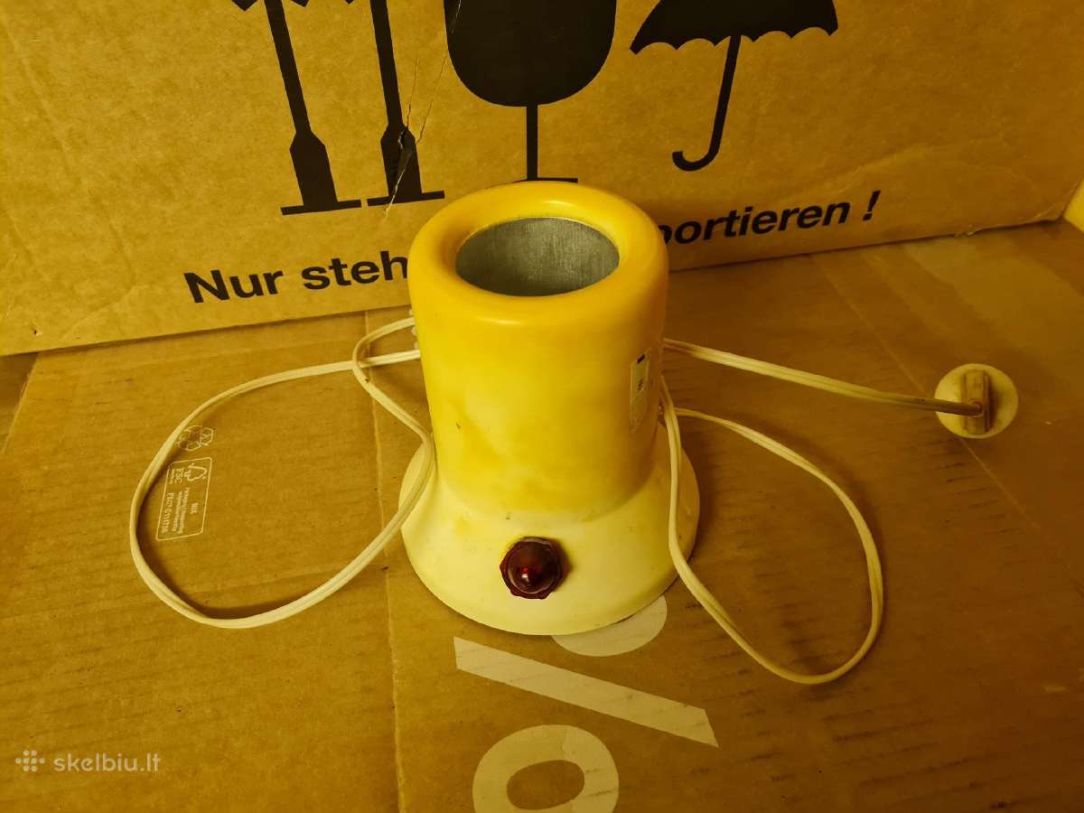 Retro elektrinis kūdikių maisto šildytuvas